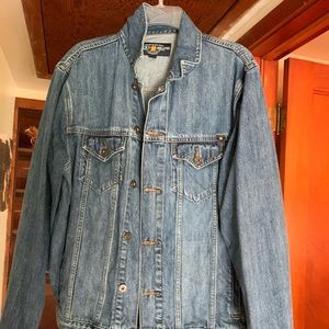 Men’s large lucky brand denim jacket